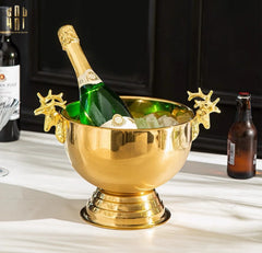 Maison Couture - Xô Đá Ướp Lạnh Grande Golden Elk Ice Bucket 10L 39x47x32-XÔ ĐÁ-CẬU HAI HOME DECOR