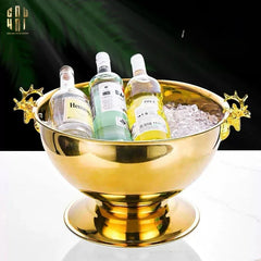 Maison Couture - Xô Đá Ướp Lạnh Grande Golden Elk Ice Bucket 10L 39x47x32-XÔ ĐÁ-CẬU HAI HOME DECOR