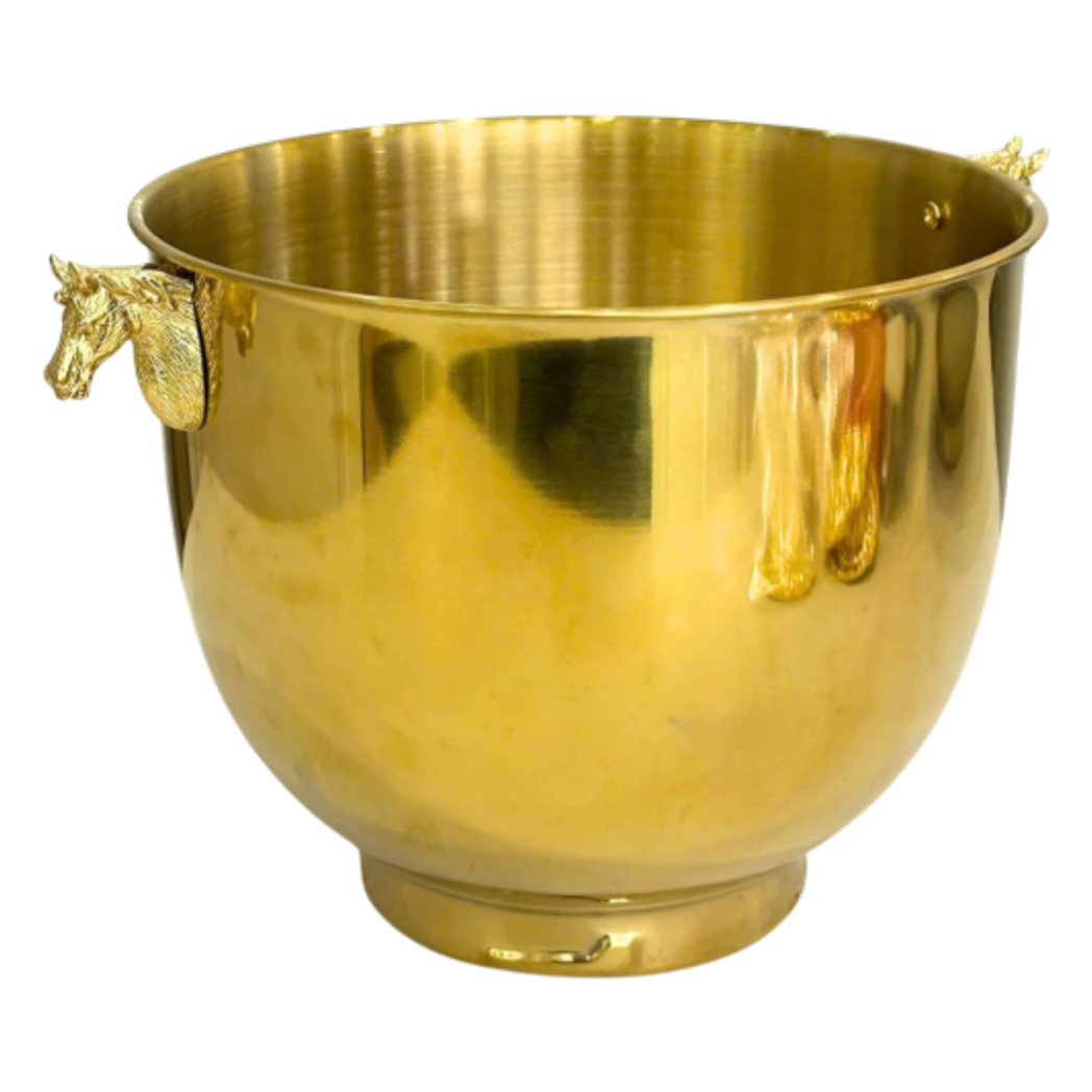 Maison Couture - Xo Da Uop Vang Stainless Steel Cheval Royal D'Or Ice Bucket