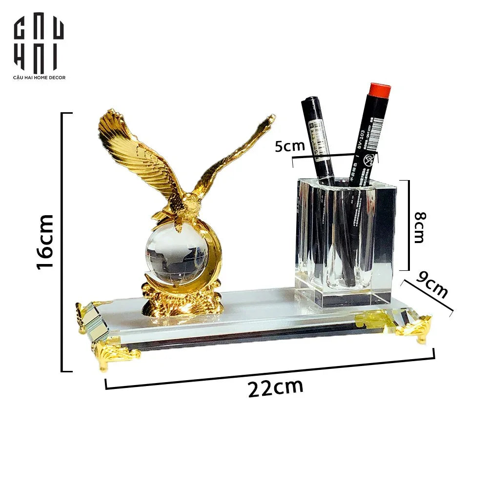 Maison De Luxe - Đế Bút Eagle Ss25-PHỤ KIỆN BÀN LÀM VIỆC-CẬU HAI HOME DECOR