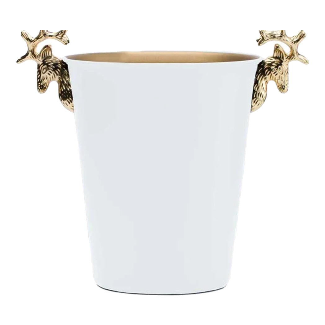 Maison Couture - Xô Đá Màu Trắng Golden Elk Ice Bucket White 5L