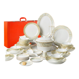 Maison Couture - Set Chén Dĩa La Saturne D'Or 58Pcs-SET CHÉN DĨA-Đối tác tại Trung Quốc theo từng đơn đặt hàng-CẬU HAI HOME DECOR