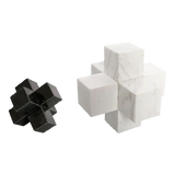 Maison Couture - Set Tượng Marble Cross Reflection - Ss25-TƯỢNG TRANG TRÍ-Đối tác tại Trung Quốc theo từng đơn đặt hàng-CẬU HAI HOME DECOR