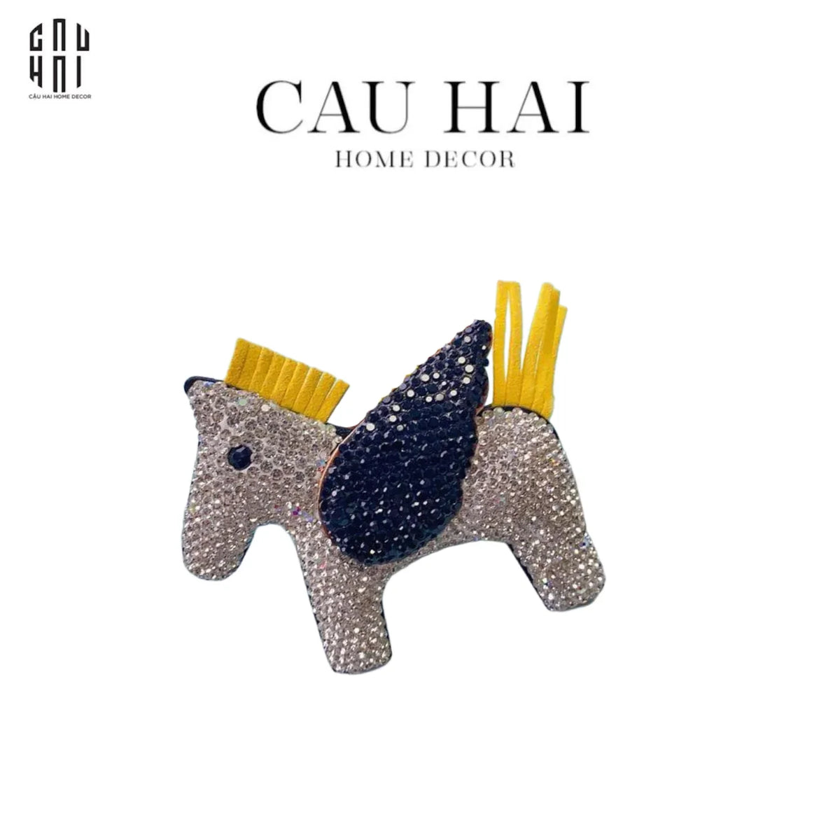 Móc Khoá - Charm Đeo Túi Helios Chariot - Đính Đá Night-MÓC KHÓA & CHARM TÚI-Đối tác tại Trung Quốc theo từng đơn đặt hàng-CẬU HAI HOME DECOR