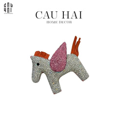 Móc Khoá - Charm Đeo Túi Helios Chariot - Đính Đá Rose-MÓC KHÓA & CHARM TÚI-CẬU HAI HOME DECOR