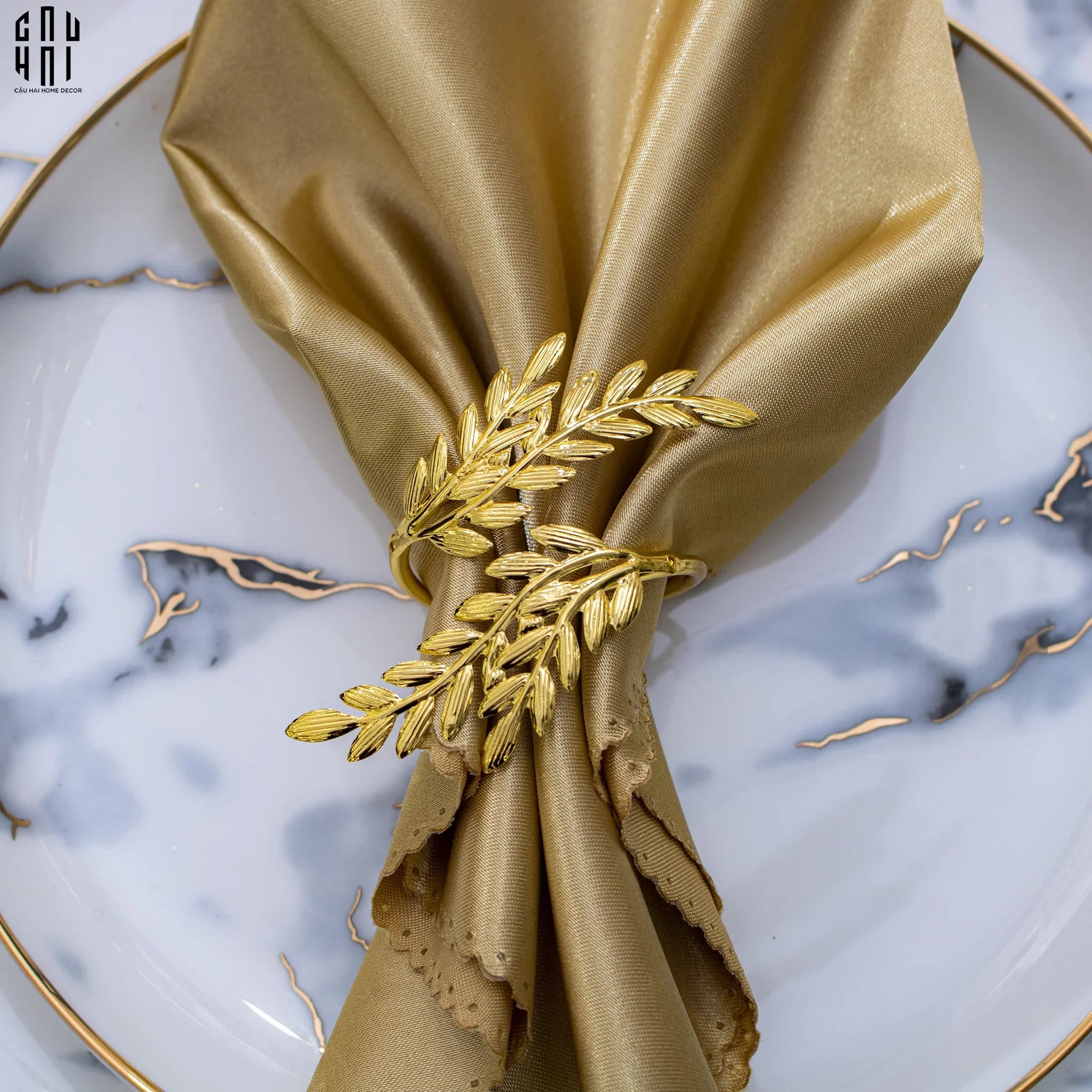 Napkin Ring Mercie - Vòng Khăn Ăn Mercie-VÒNG KHĂN ĂN-CẬU HAI HOME DECOR