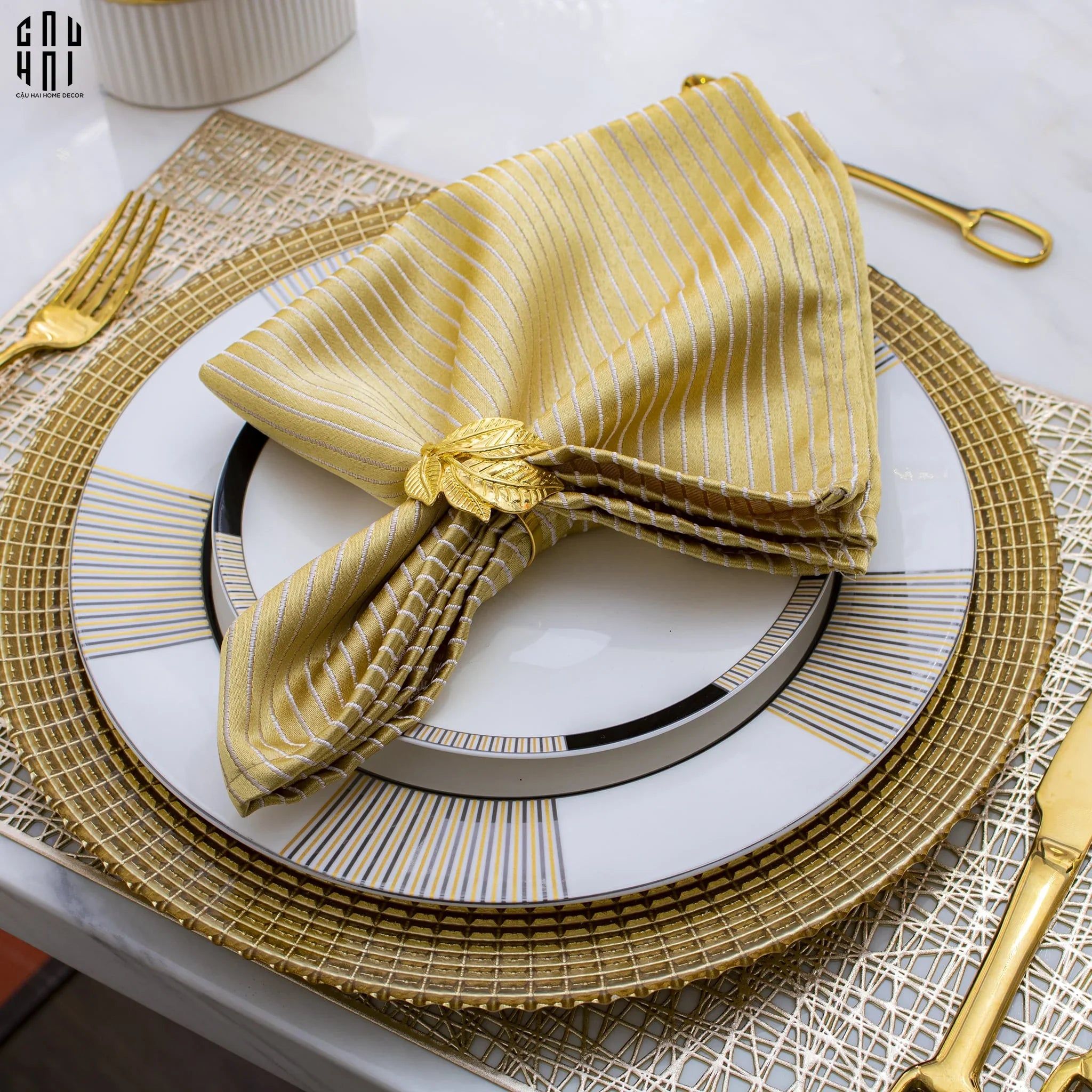 Napkin Ring Montreal - Vòng Khăn Ăn Montreal-VÒNG KHĂN ĂN-CẬU HAI HOME DECOR