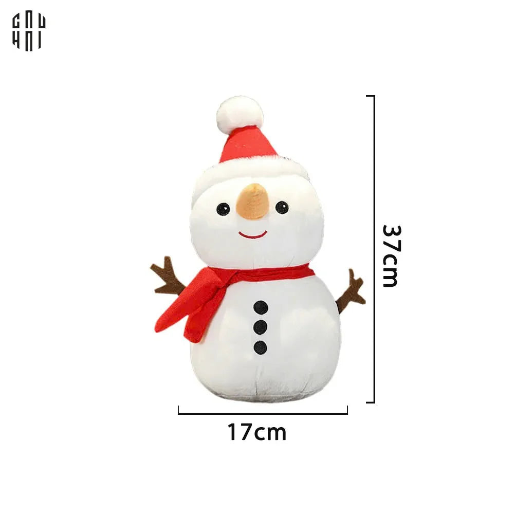 Người Tuyết - Lovely White Snow Man With Stick-LY THỦY TINH-CẬU HAI HOME DECOR