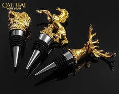 Nút Đậy - Golden Stallion Wine Stopper Privilege Collection-PHỤ KIỆN BAR-CẬU HAI HOME DECOR