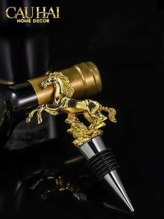 Nút Đậy - Golden Stallion Wine Stopper Privilege Collection-PHỤ KIỆN BAR-CẬU HAI HOME DECOR
