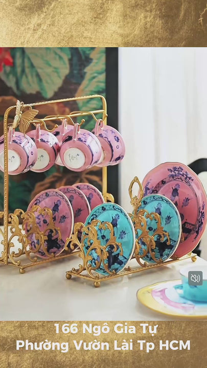 Maison Couture - Giá Treo Tách Đồng Mạ Vàng