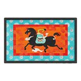 Thảm Ngăn Bụi Ngựa Ô Coil Fiber Đan Vòng 80x100 - Équestre Royale Cheval Anti-Dust 3D Mats-THẢM TRẢI SÀN-CẬU HAI HOME DECOR-CẬU HAI HOME DECOR
