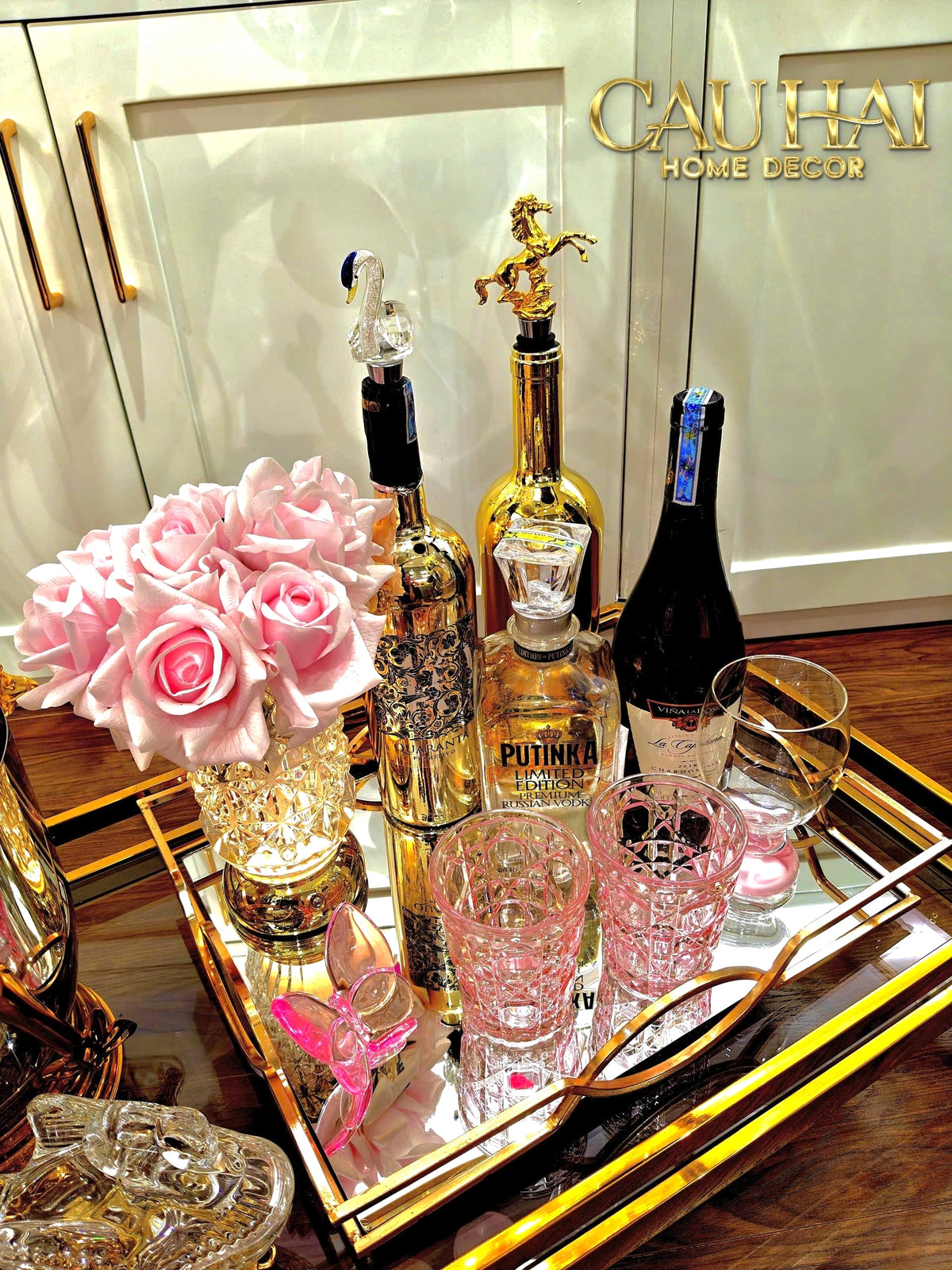 Set 2 Ly Cocktails Thuỷ Tinh D.O Full Box - Quartz Rosé 310Ml-LY THỦY TINH-Đối tác tại Trung Quốc theo từng đơn đặt hàng-CẬU HAI HOME DECOR