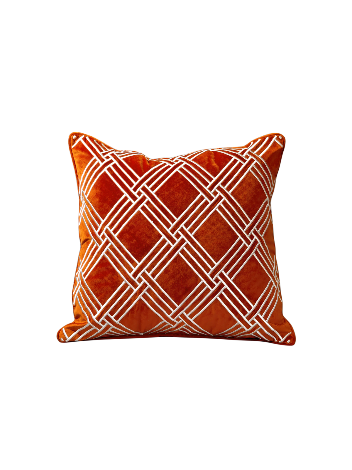 Vỏ Gối Nhung Treillage Sienna 45x45