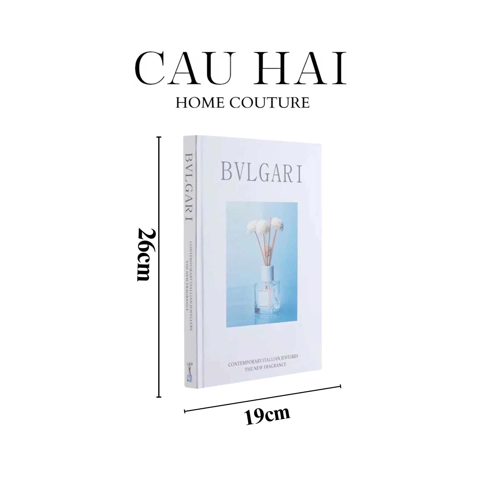 Sách Bvlgari-SÁCH TRANG TRÍ-CẬU HAI HOME DECOR