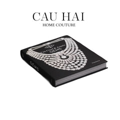 Sách Fashion Runway Van Cleef & Arpels Gems. 24.5x29.5x3.5-SÁCH TRANG TRÍ-CẬU HAI HOME DECOR