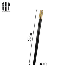 Set 10 Đôi Đũa Sợi Thuỷ Tinh Dynasty Banquet PET Chopsticks 27cm-Banquet-CẬU HAI HOME DECOR