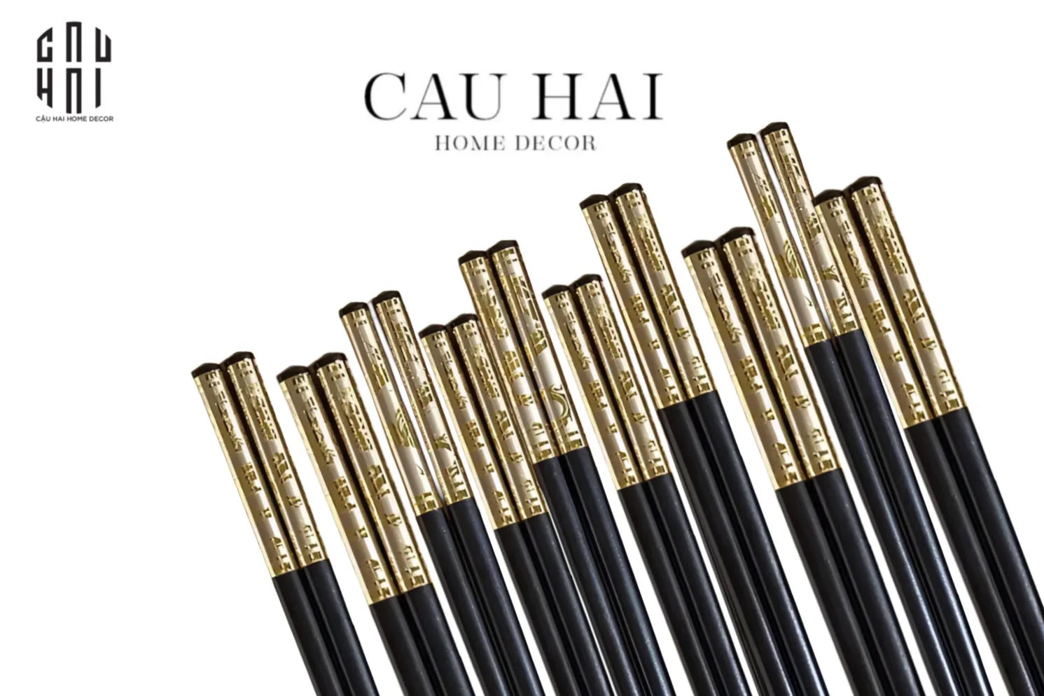 Set 10 Đôi Đũa Sợi Thuỷ Tinh Dynasty Banquet PET Chopsticks 27cm-Banquet-CẬU HAI HOME DECOR