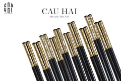 Set 10 Đôi Đũa Sợi Thuỷ Tinh Dynasty Banquet PET Chopsticks 27cm-Banquet-CẬU HAI HOME DECOR
