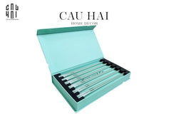 Set 10 Đôi Đũa Sứ Tiffany Fancy Club Porcelain Chopsticks Giftbox-Dinner Cutlery Set Dao Muỗng Nĩa-CẬU HAI HOME DECOR