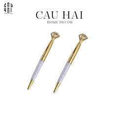 Set 2 Bút Diamond Shining-TƯỢNG TRANG TRÍ-CẬU HAI HOME DECOR