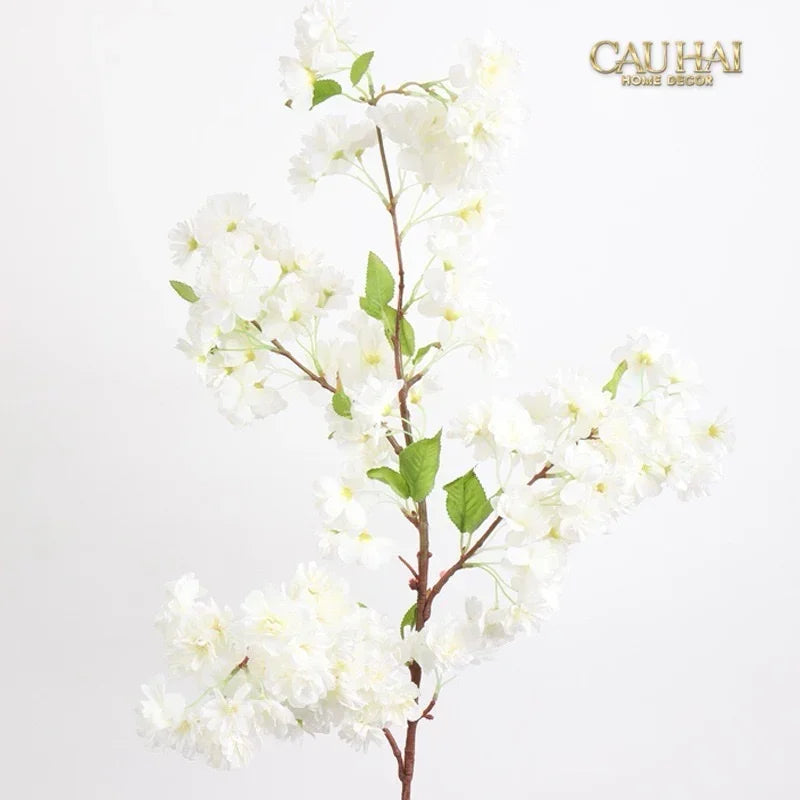 Set 2 Cành Hoa Anh Đào - Brush Pink Sakura-Hoa Lụa-CẬU HAI HOME DECOR
