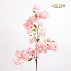 Set 2 Cành Hoa Anh Đào - Brush Pink Sakura-Hoa Lụa-CẬU HAI HOME DECOR