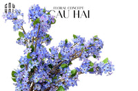 Set 2 Cành Hoa Begonia-CẬU HAI HOME DECOR