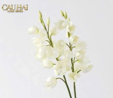 Set 2 Cành Hoa Lan Yucca-Hoa Lụa-CẬU HAI HOME DECOR