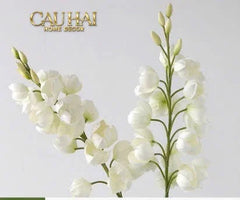 Set 2 Cành Hoa Lan Yucca-Hoa Lụa-CẬU HAI HOME DECOR