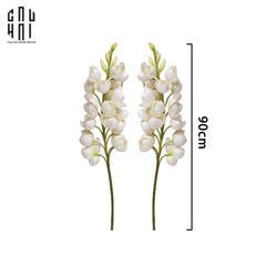 Set 2 Cành Hoa Lan Yucca-Hoa Lụa-CẬU HAI HOME DECOR