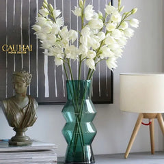 Set 2 Cành Hoa Lan Yucca-Hoa Lụa-CẬU HAI HOME DECOR