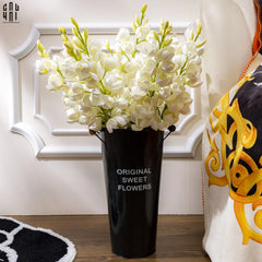 Set 2 Cành Hoa Lan Yucca-Hoa Lụa-CẬU HAI HOME DECOR