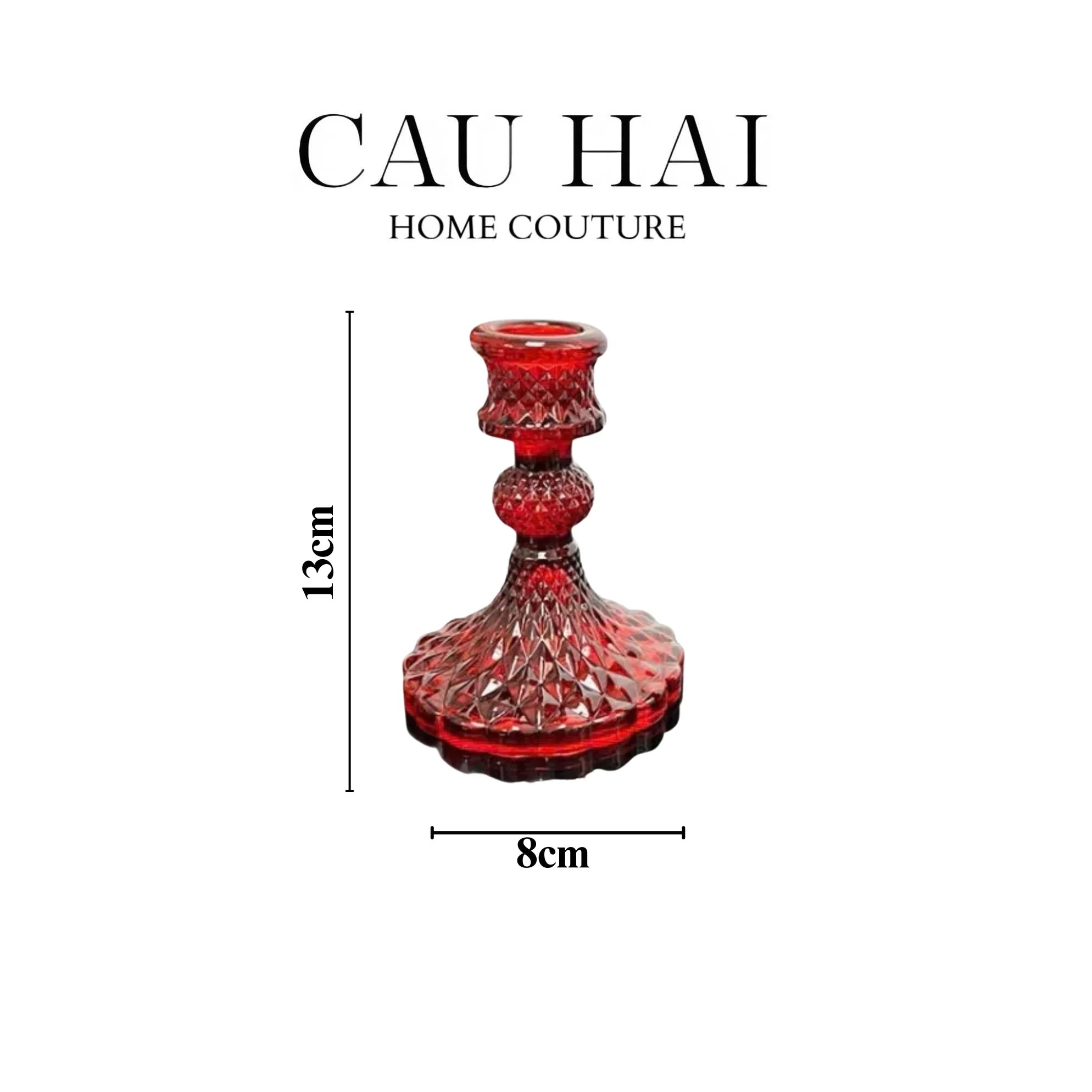 Set 2 Đế Nến Éclat De Rouge-CẬU HAI HOME DECOR