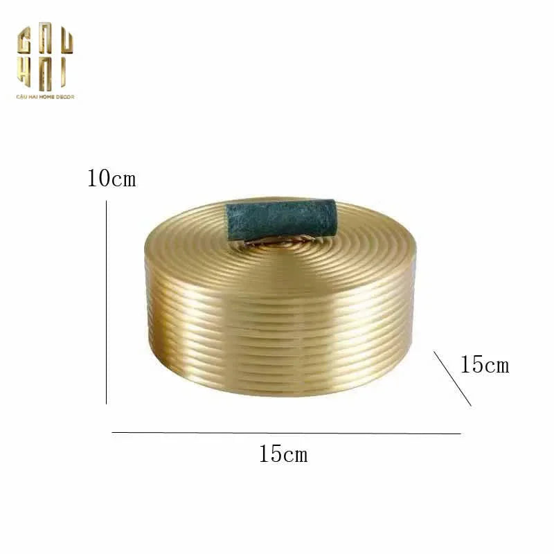 Set 2 Hộp Brasson Orbit Lid-HỘP TRANG SỨC-Đối tác tại Trung Quốc theo từng đơn đặt hàng-CẬU HAI HOME DECOR