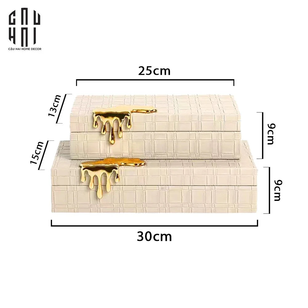 Set 2 Hộp Trang Sức Elegance Ss25-HỘP TRANG SỨC-CẬU HAI HOME DECOR