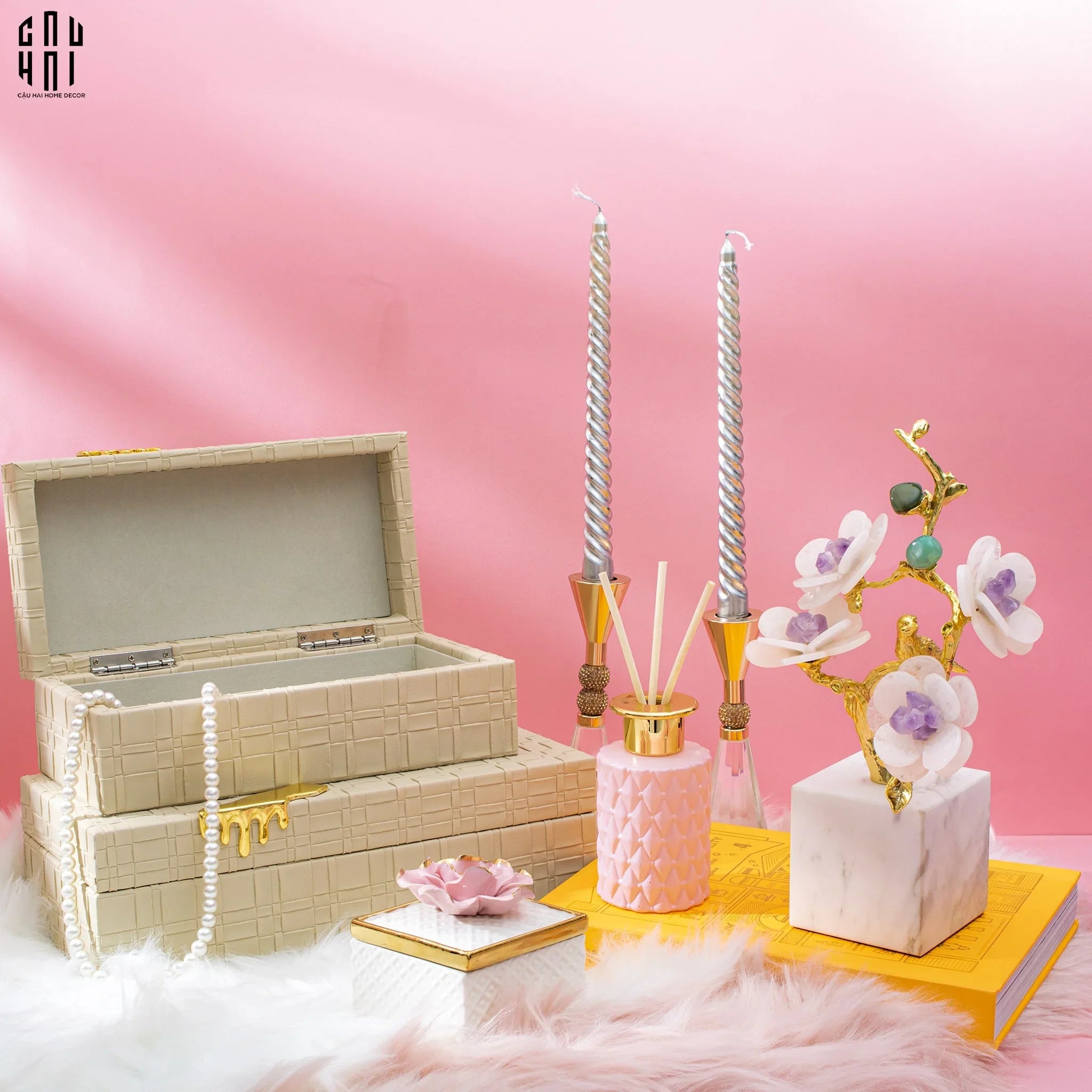 Set 2 Hộp Trang Sức Elegance Ss25-HỘP TRANG SỨC-CẬU HAI HOME DECOR