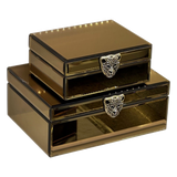 Set 2 Hộp Trang Sức Starlight Mirrored Chữ Nhật Panther Argenté Bronze-HỘP TRANG SỨC-CẬU HAI HOME DECOR-CẬU HAI HOME DECOR