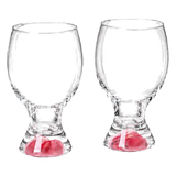 Set 2 Ly Bia Thuỷ Tinh Glacier La Couleur Rose Cocktail Glasses 370ml - Cậu Hai Home Decor