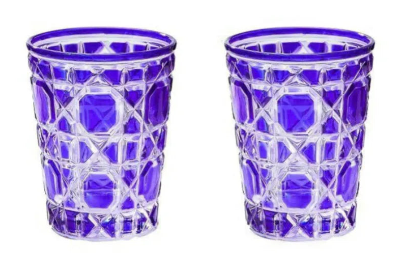 Set 2 Ly Cocktail Thuỷ Tinh D.O - Amethyst Cobalt 310Ml-LY THỦY TINH-Đối tác tại Trung Quốc theo từng đơn đặt hàng-CẬU HAI HOME DECOR
