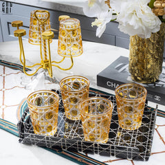 Set 2 Ly Cocktail Thuỷ Tinh D.O - Champagne Gold 310Ml-LY THỦY TINH-CẬU HAI HOME DECOR