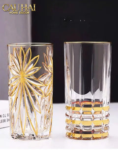 Set 2 Ly Cocktail Thuỷ Tinh Highball D'Or Glorious - 380Ml 7.3x15-LY THỦY TINH-CẬU HAI HOME DECOR