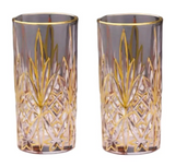Set 2 Ly Cocktail Thuỷ Tinh Highball Starlight Facetté - 380Ml 7.3x15-LY THỦY TINH-Đối tác tại Trung Quốc theo từng đơn đặt hàng-CẬU HAI HOME DECOR
