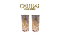 Set 2 Ly Cocktail Thuỷ Tinh Highball Starlight Facetté - 380Ml 7.3x15-LY THỦY TINH-CẬU HAI HOME DECOR