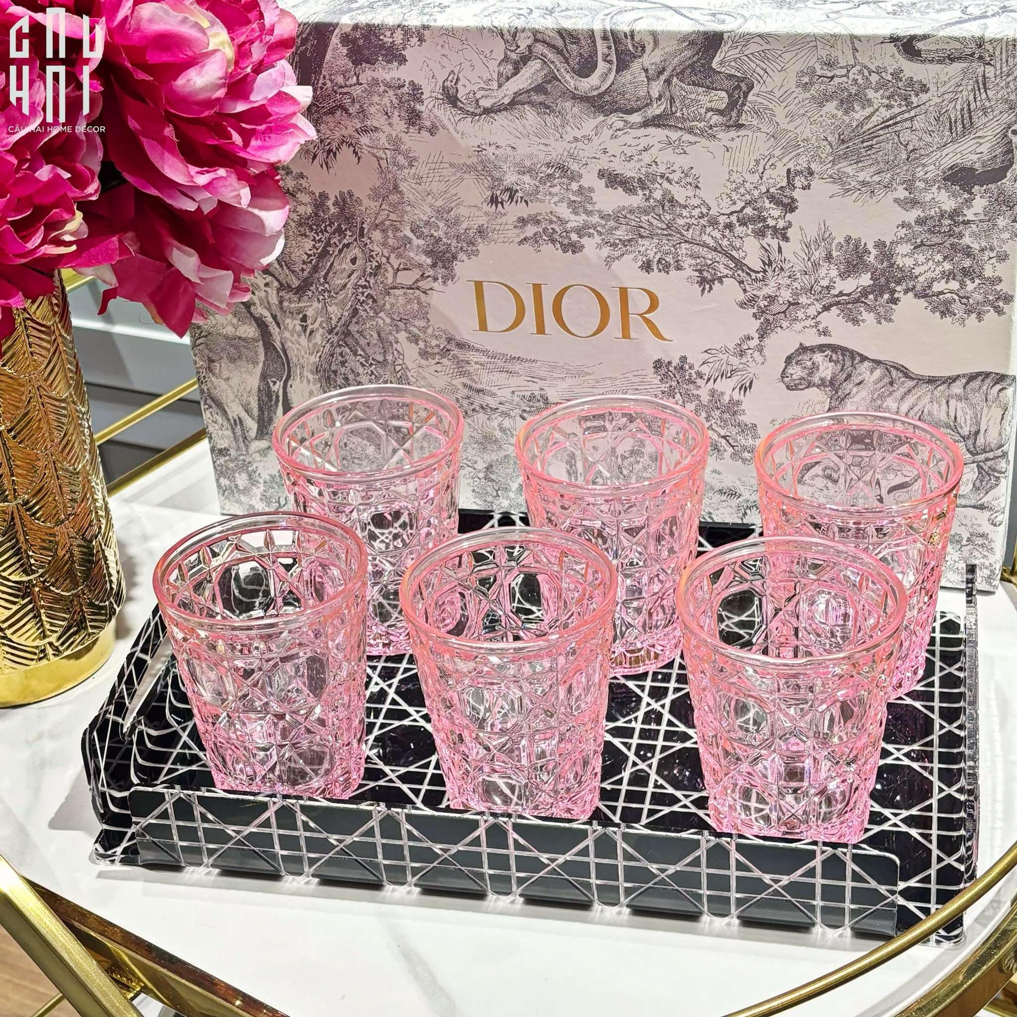 Set 2 Ly Cocktails Thuỷ Tinh D.O Full Box - Quartz Rosé 310Ml-LY THỦY TINH-CẬU HAI HOME DECOR