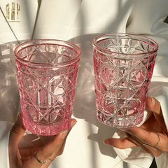 Set 2 Ly Cocktails Thuỷ Tinh D.O Full Box - Quartz Rosé 310Ml-CẬU HAI HOME DECOR