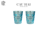 Set 2 Ly Cocktails Thuỷ Tinh D.O - Riviera Turquoise 270Ml Full Box 310Ml-LY THỦY TINH-CẬU HAI HOME DECOR