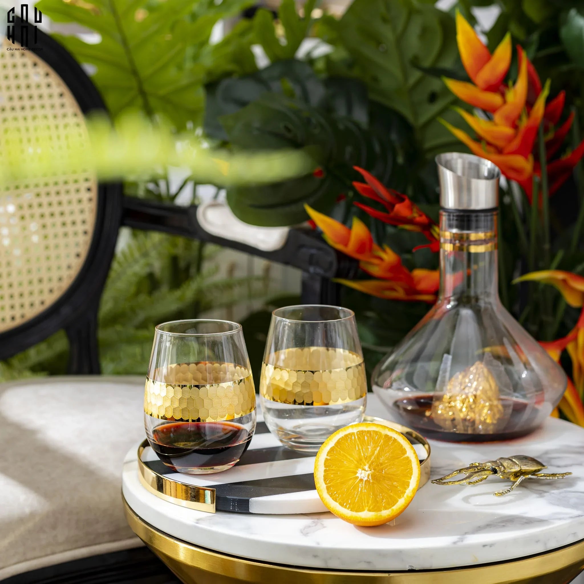 Set 2 Ly Cocktails Thuỷ Tinh Kilian Cocktail Glasses 550Ml 5x12.5-LY THỦY TINH-CẬU HAI HOME DECOR
