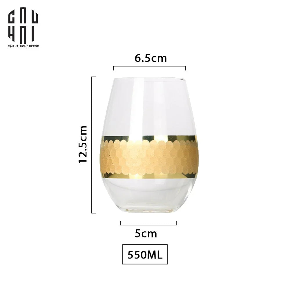 Set 2 Ly Cocktails Thuỷ Tinh Kilian Cocktail Glasses 550Ml 5x12.5-LY THỦY TINH-CẬU HAI HOME DECOR