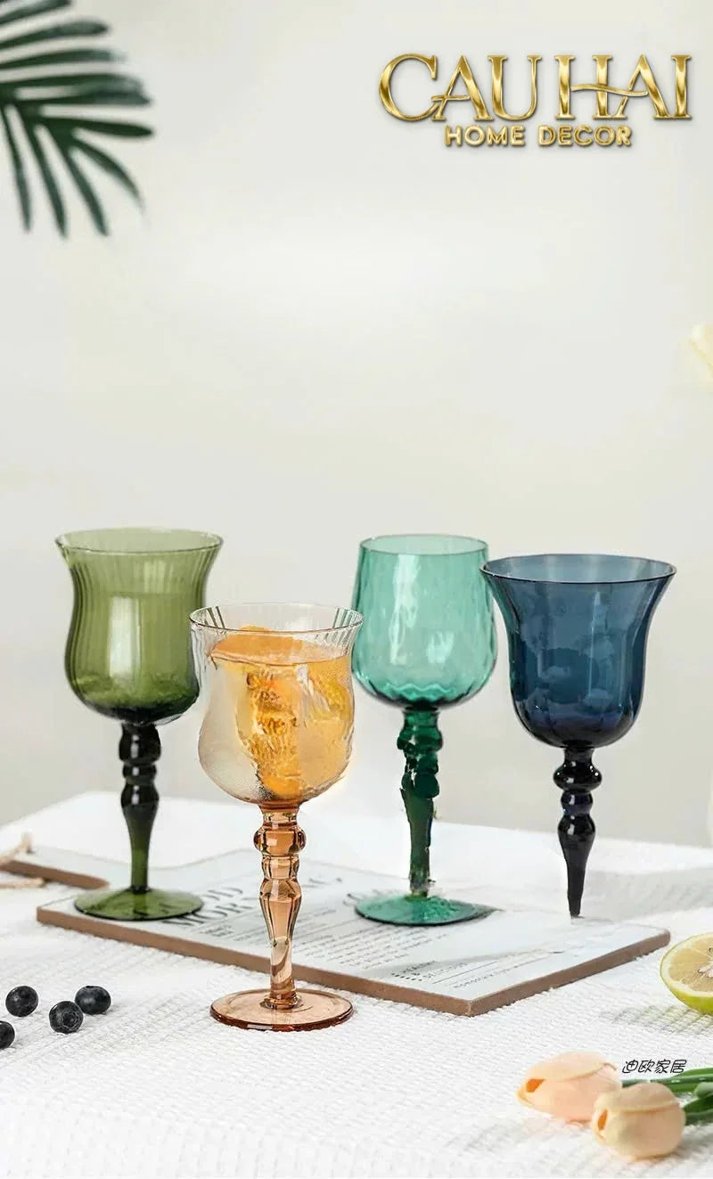 Set 2 Ly Oceania Alantian 320Ml Vino Rosso Glasses-LY THỦY TINH-CẬU HAI HOME DECOR